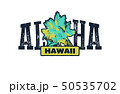 Aloha vector illustration. 50535702
