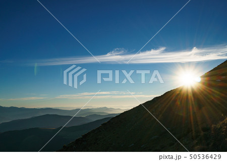 Sun above Ukrainian Carpathian Mountains, Chornohora, Carpathians 50536429