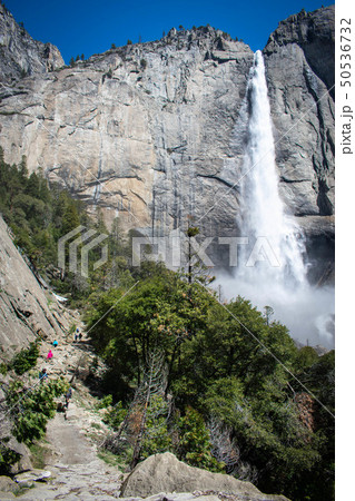 yosemite upper fall from trail, early May 2019 50536732