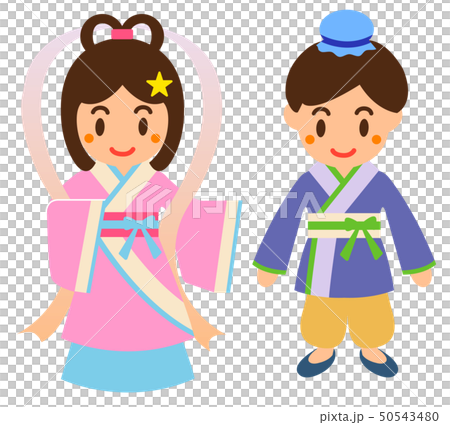 Weaving Princess and Hikoboshi Tanabata Weaving Princess and Hikoboshi Tanabata 50543480