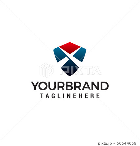 letter x shield logo design concept template letter x shield logo design concept template 50544059