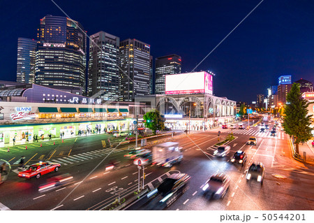 《東京都》品川駅前・都市風景 《東京都》品川駅前・都市風景 50544201