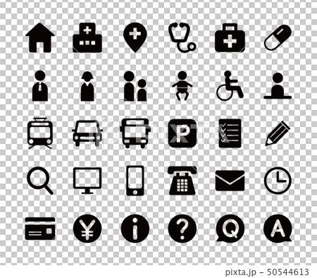 ベクターアイコンセット 病院 医療 ベクターアイコンセット 病院 医療 50544613