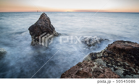 Seascape at Half moon bay, Black Rock beach, Aus. 50545086
