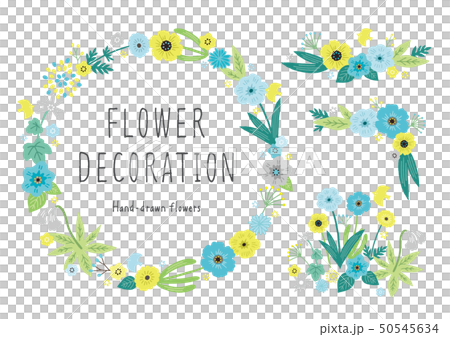 花色々セット水色 50545634