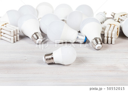 white LED bulb lights and fluorescent tube lamps 50552015