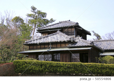 Japanese Style Old Housearchitecturelandscape Old Japanese Stock Photo  1459505411