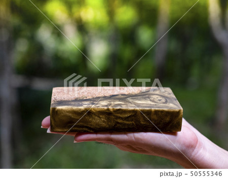 Casting epoxy resin Stabilizing burl Afzelia wood  50555346