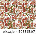 Seamless birds background. Textile composition, hand drawn style pattern. Vector illustration 50556307
