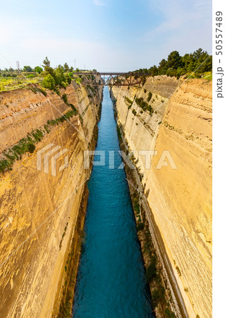 Corinth Canal in Greece 50557489