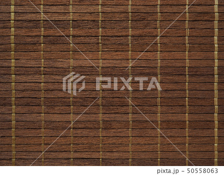 木製すだれ　ウッドカーテン　背景素材 50558063
