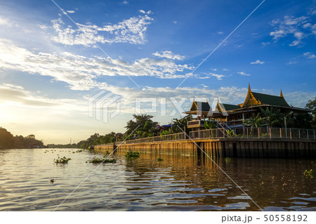 Chao Phraya River, Ayutthaya, Thailand 50558192