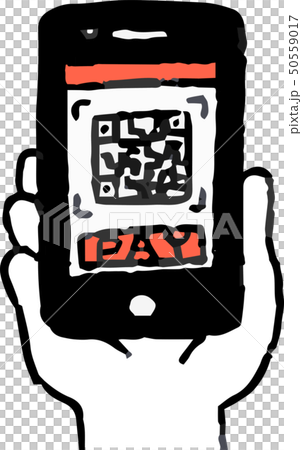 電子貨幣電子支付男性智能手機 50559017