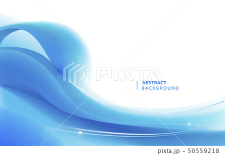 Abstract vector blue wavy background. Graphic design template for brochure, website, mobile app Abstract vector blue wavy background. Graphic design template for brochure, website, mobile app 50559218