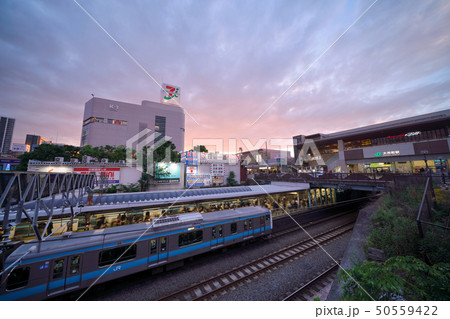 日本の東京都市景観 大井町駅などを望む 日本の東京都市景観 大井町駅などを望む 50559422
