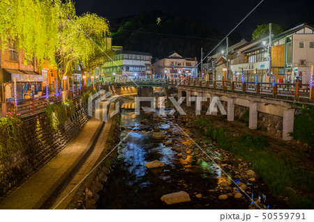 湯村温泉の夜景 湯村温泉の夜景 50559791