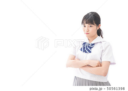 怒る女子学生 怒る女子学生 50561398
