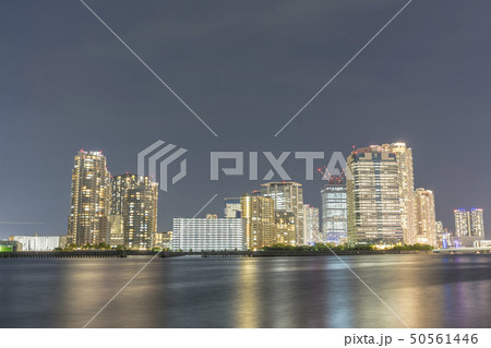 東京豊洲の夜景 50561446