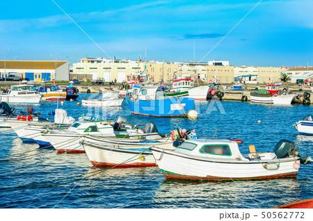 Peniche harbor,fishing boats, Portugal 50562772