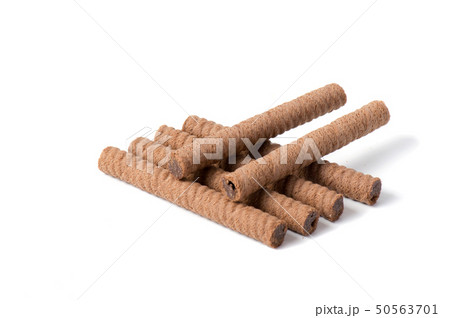 The fresh bread rolls isolated on white background The fresh bread rolls isolated on white background 50563701