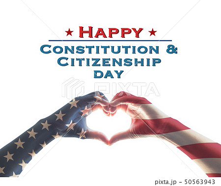 Happy constitution and citizenship day American 50563943