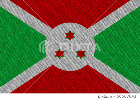 Burundi fabric flag Burundi fabric flag 50567043