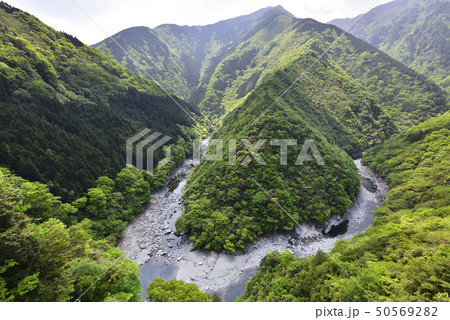 祖谷渓　ひの字渓谷（徳島県三好市） 50569282