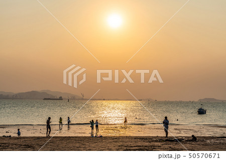 Sunset at Baicheng Beach 50570671
