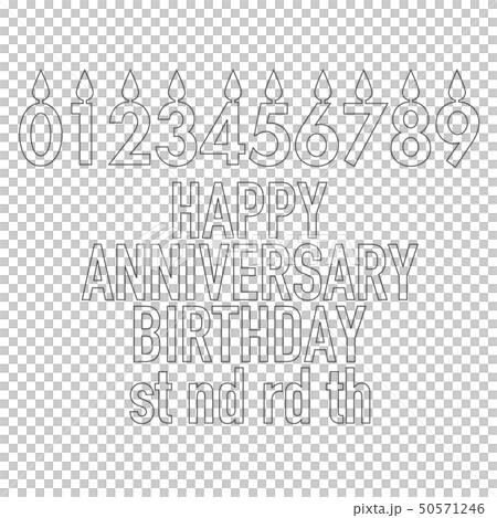 Anniversary candles Anniversary candles 50571246
