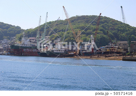 瀬戸内海 家島のドック 50571416