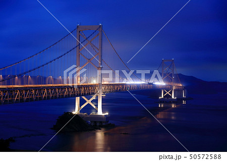 日本の風景　瀬戸内海国立公園　徳島県　鳴門　大鳴門橋 50572588