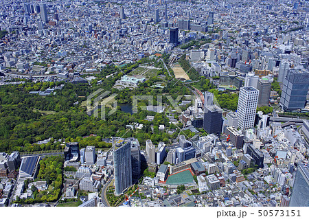 赤坂と赤坂御用地周辺/都市風景 赤坂と赤坂御用地周辺/都市風景 50573151