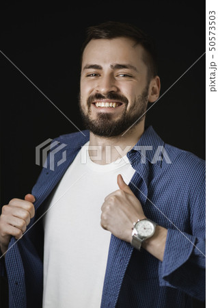 Portrait of Happy Man 50573503