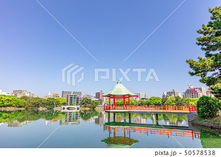 大濠公園_浮見堂 福岡県福岡市中央区大濠公園 大濠公園_浮見堂 福岡県福岡市中央区大濠公園 50578538
