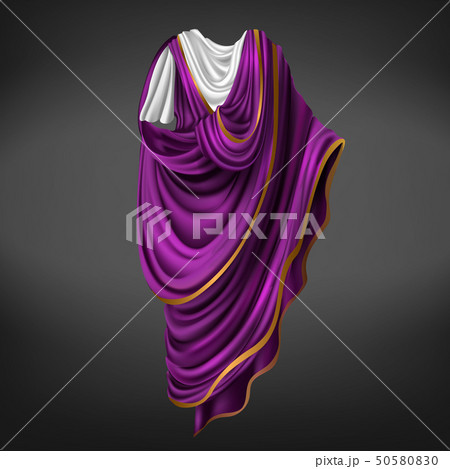 Roman toga. Ancient commander, emperor male dress 50580830