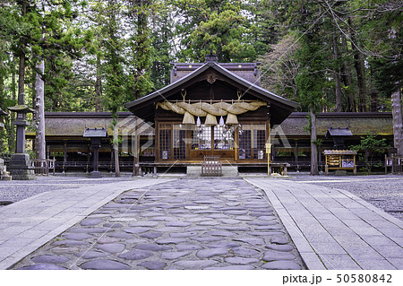 長野県諏訪郡 諏訪大社 下社春宮 神楽殿 長野県諏訪郡 諏訪大社 下社春宮 神楽殿 50580842