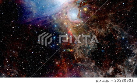 Awesome beautiful nebula somewhere in outer space. Awesome beautiful nebula somewhere in outer space. 50580903