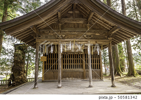 長野県諏訪郡 諏訪大社 上社本宮 神馬舎(駒形屋) 長野県諏訪郡 諏訪大社 上社本宮 神馬舎(駒形屋) 50581342