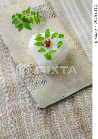サンショウの香りの握り飯 サンショウの香りの握り飯 50583311