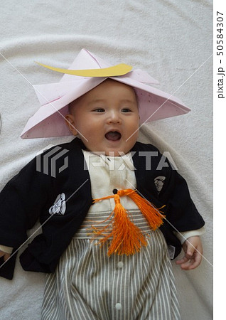 袴姿の男の子 50584307