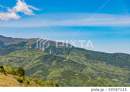 静岡県東伊豆町稲取　東伊豆町風力発電所 50587133