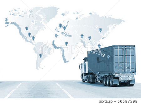 transportation logistics concept 50587598