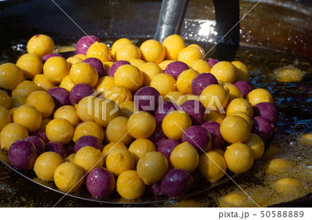 Barbecue on Street food ,Taipei ,Taiwan 50588889