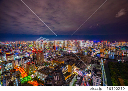 カレッタ汐留からの夜景 50590250