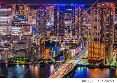 カレッタ汐留からの夜景 50590254