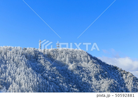 長野_厳冬の美ヶ原_霧氷 50592881