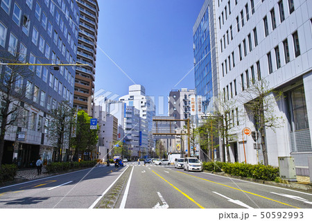 関内の馬車道交差点の風景 関内の馬車道交差点の風景 50592993