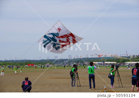 2019年令和元年座間市大凧大空を舞う 相模川 飛ぶ 2019年令和元年座間市大凧大空を舞う 相模川 飛ぶ 50593134