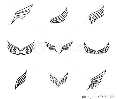 Wing logo and symbol business template Wing logo and symbol business template 50593177