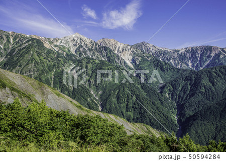 青空 白馬三山 青空 白馬三山 50594284